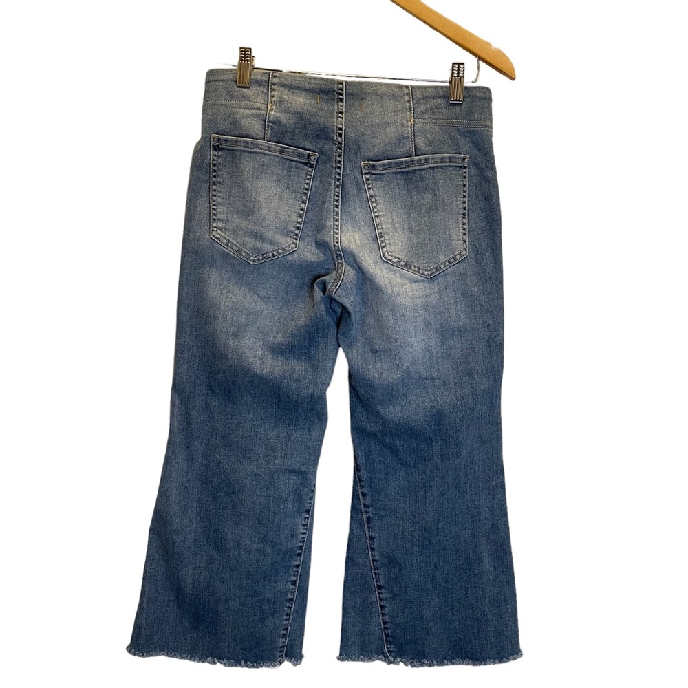 Free People Pull On Denim Flare Jeans - Picture 7 of 13